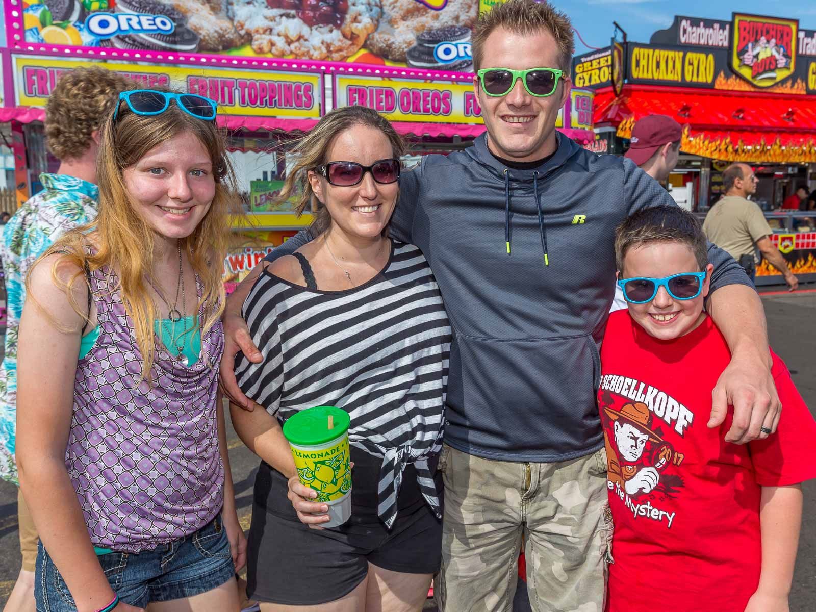 Smiles on Sunday at the Erie County Fair